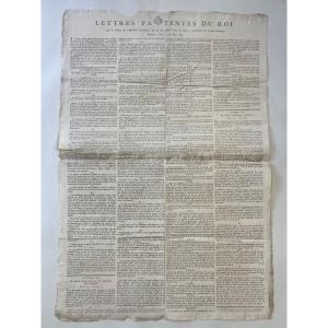 Placard / Affiche - Révolution Française - Abolition Des Droits Féodaux 15 Mars 1790 