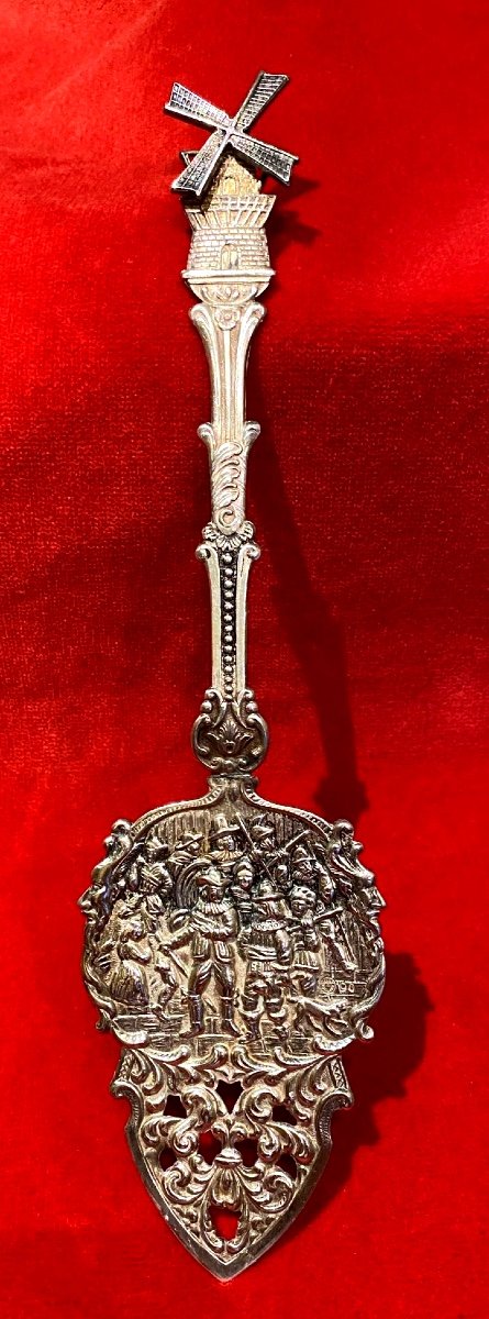 Dutch Silver Cake Server 