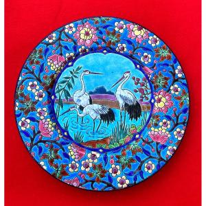 Longwy Enamel Dish