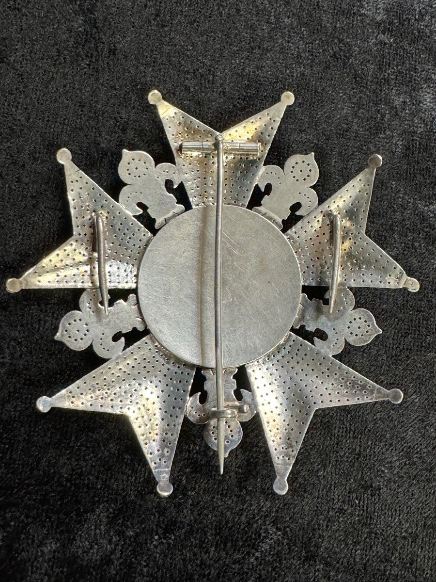 Plate Of Grand Cross Of The Order Of The Legion Of Honor Model Restoration 1815-1830-photo-4