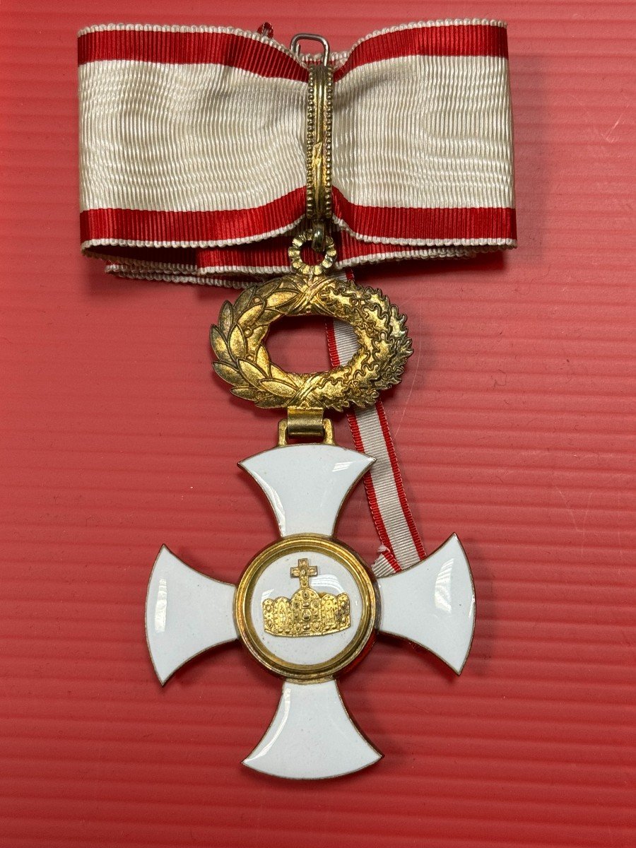 Order Of Grand Officer Of The Crown Of Charlemagne (commander + Plaque)-photo-1