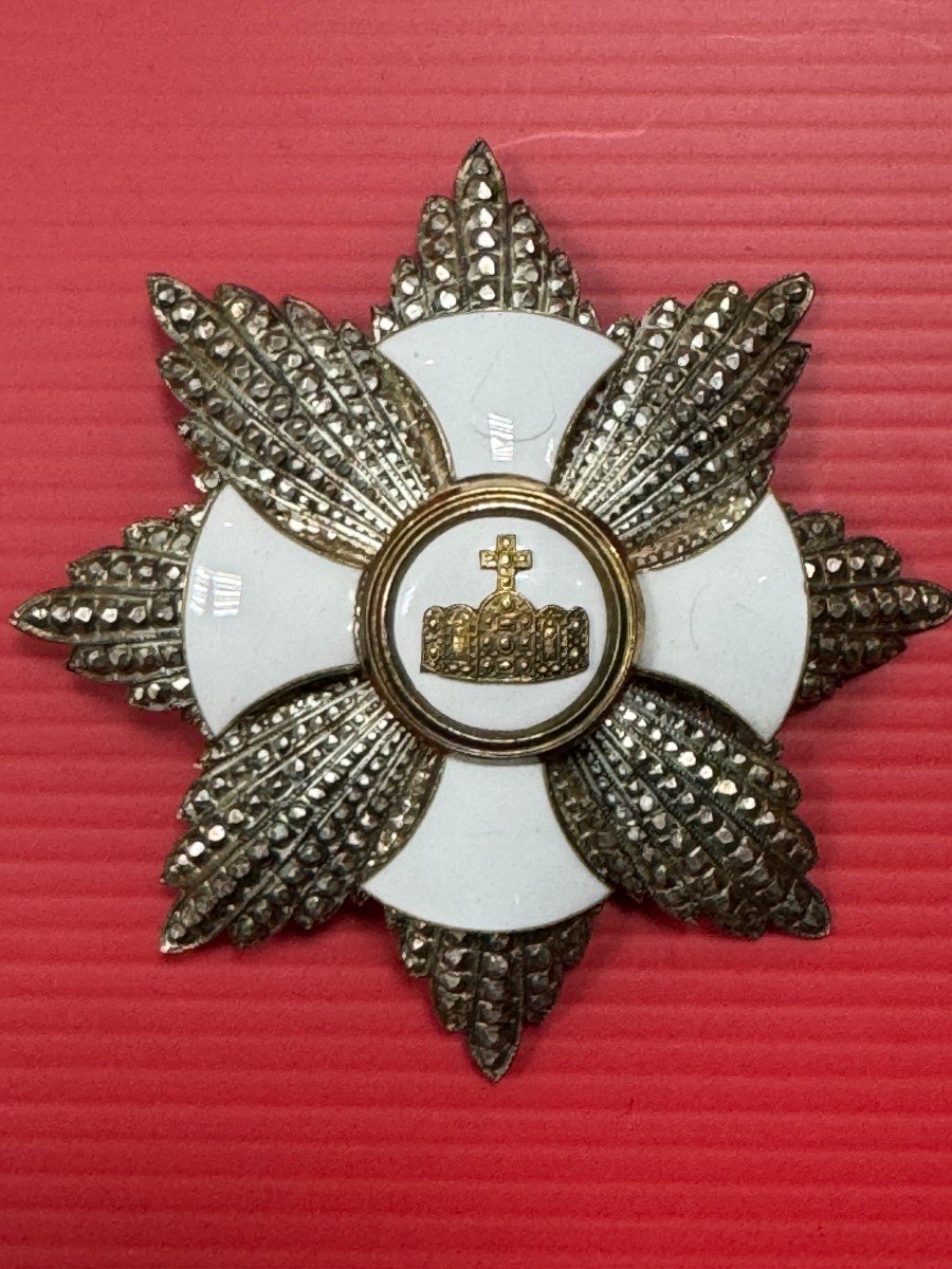 Order Of Grand Officer Of The Crown Of Charlemagne (commander + Plaque)-photo-6