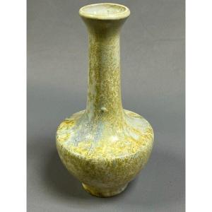 Rambervillers Vase With Flared Neck And Rounded Base With Rare Crystallizations At Rambervillers