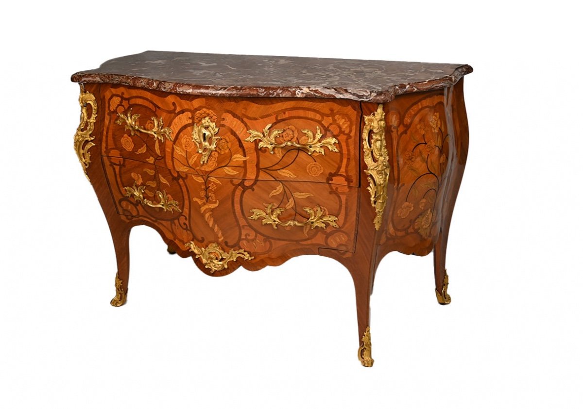 Commode Louis XV Signé Latz 