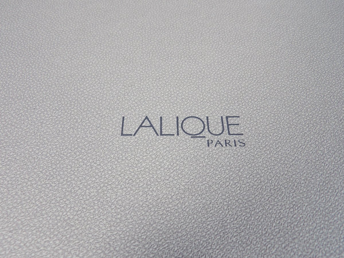 Grande coupe Lalique France "Bucolique"-photo-7