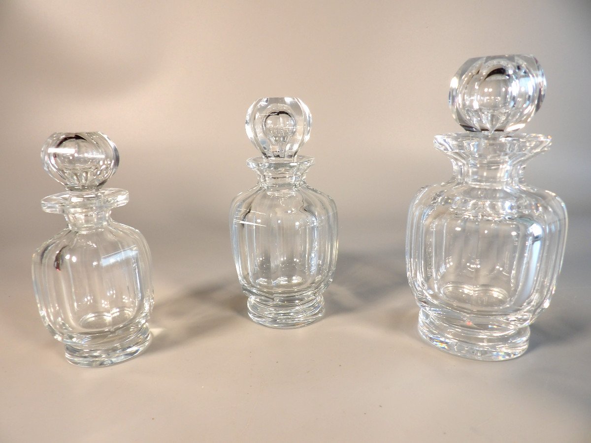 Ensemble de Toilette 4 Pièces en Cristal par BACCARAT - Modèle Malmaison-photo-3