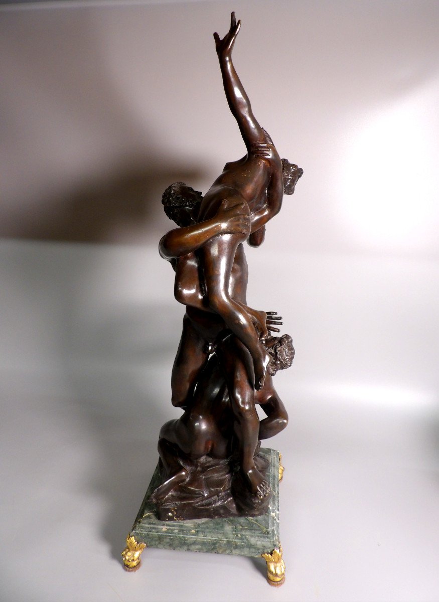 L'enlèvement d'une Sabine d'après Jean de Bologne (Giambologna 1529 - 1608)-photo-4