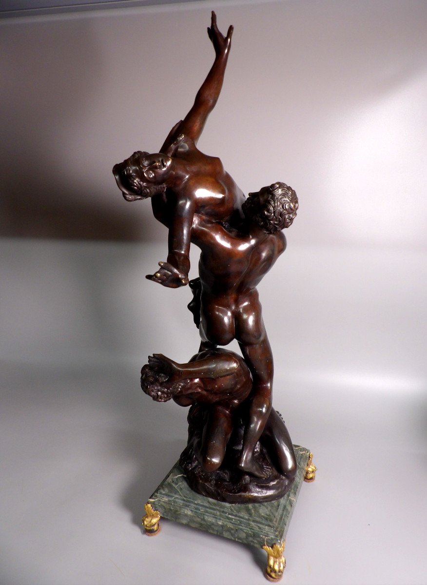 L'enlèvement d'une Sabine d'après Jean de Bologne (Giambologna 1529 - 1608)