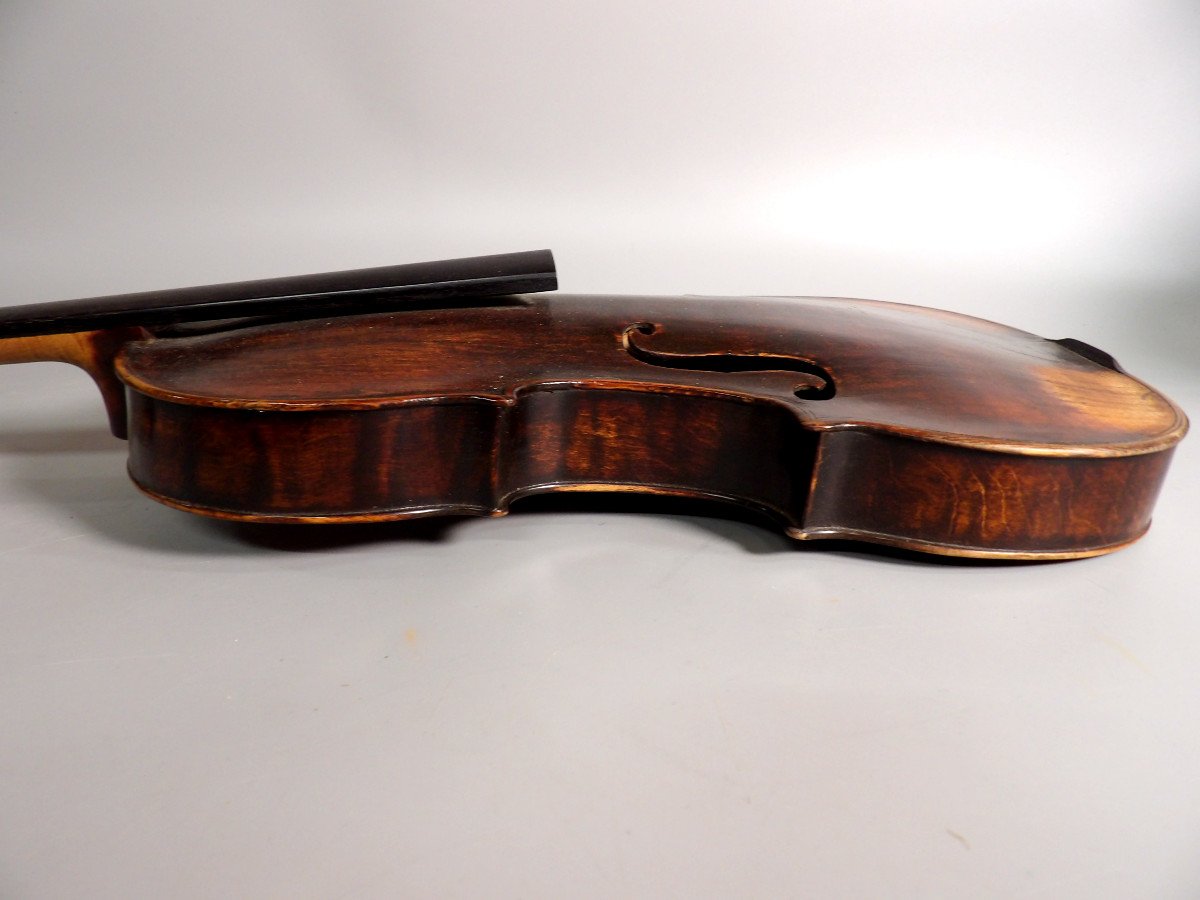 Early 18th Century Violin By Johann Georg Psenner (1680-1762)-photo-3