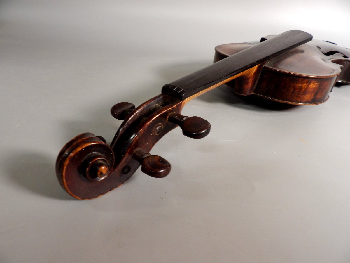 Early 18th Century Violin By Johann Georg Psenner (1680-1762)-photo-4