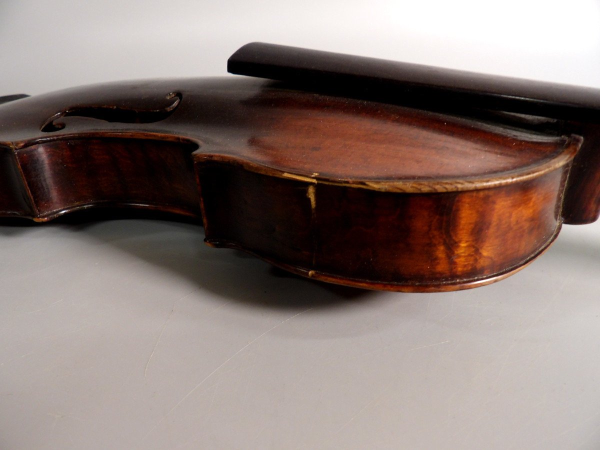 Early 18th Century Violin By Johann Georg Psenner (1680-1762)-photo-3