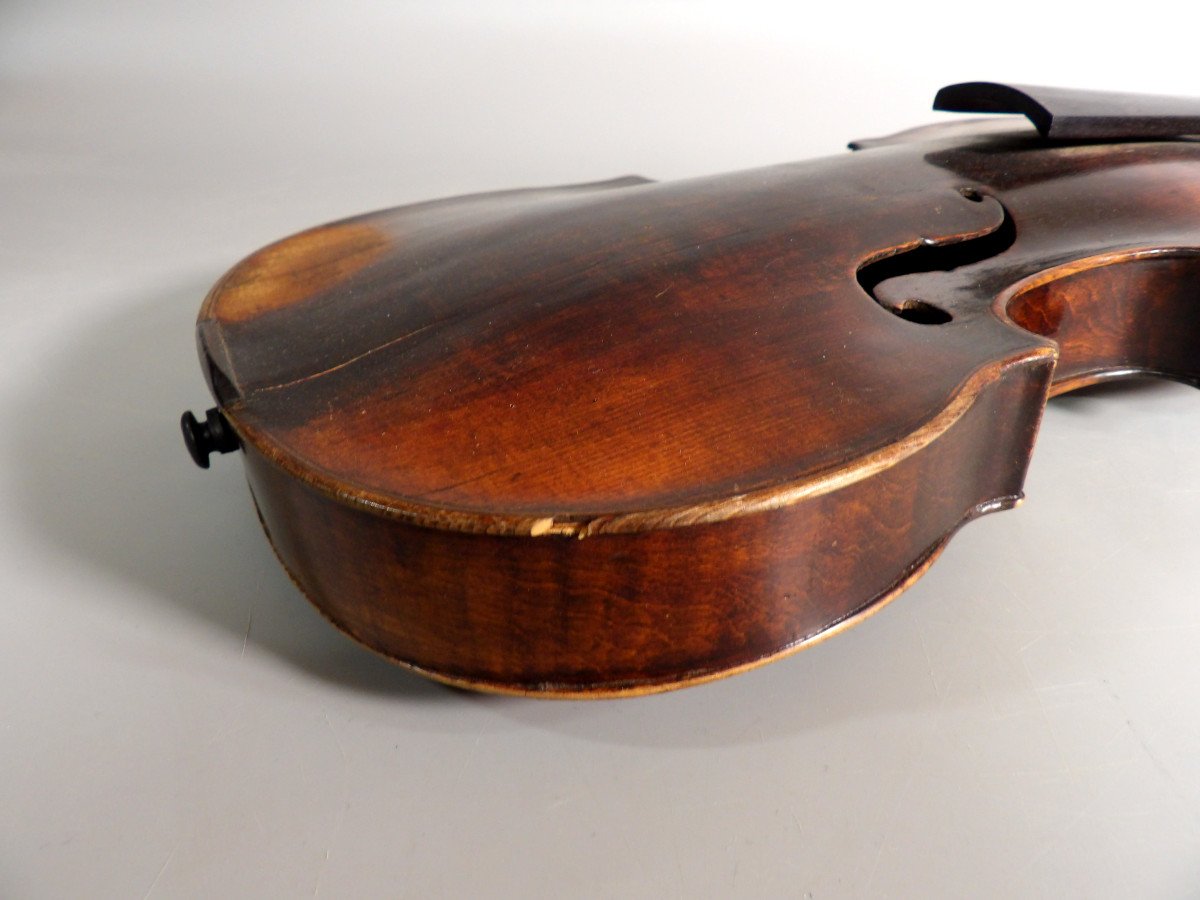 Early 18th Century Violin By Johann Georg Psenner (1680-1762)-photo-5