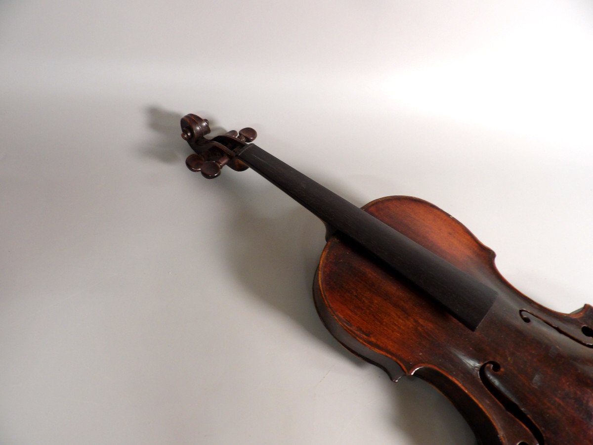 Early 18th Century Violin By Johann Georg Psenner (1680-1762)-photo-8