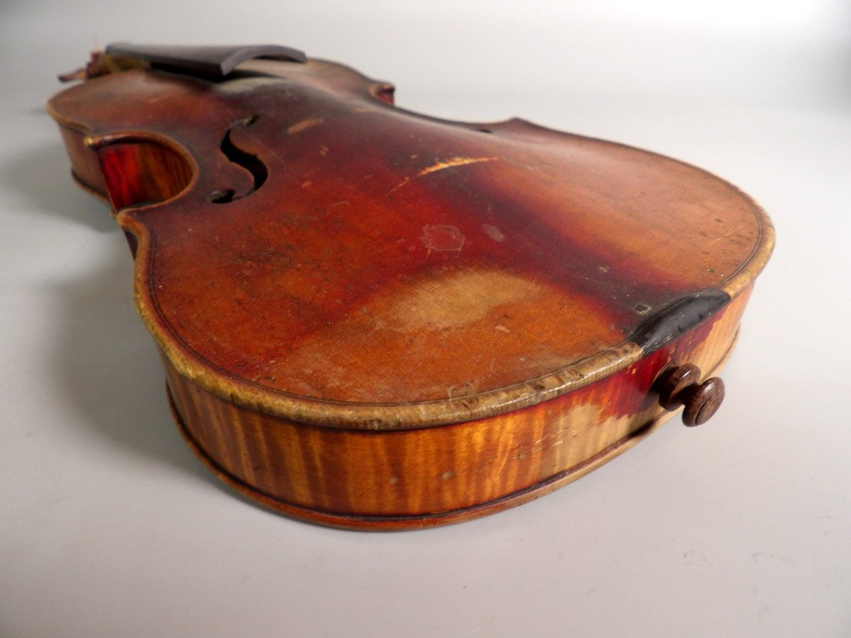 Violon du XIXème dans le goût de Nicolo AMATI-photo-4