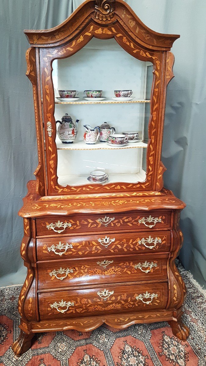 Showcase Commode - Dutch Furniture - 18th Time-photo-8