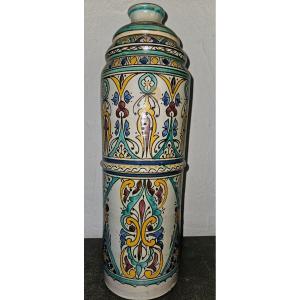 Grand Vase Marocain  -  Fès  -  Fin 19ème  -