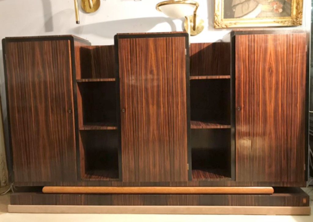 Jean Fauré: 5 Living Rooms + Library Art-deco Ebony-photo-1