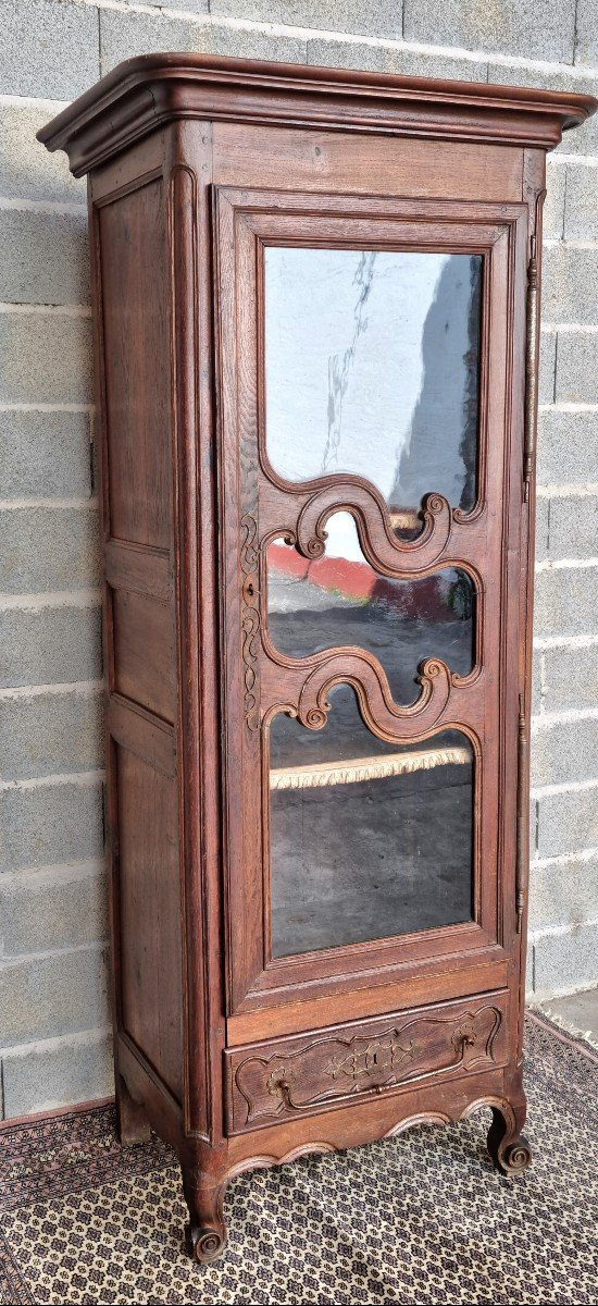 Louis XV Period Oak Display Bonnet, 18th Century. -photo-5