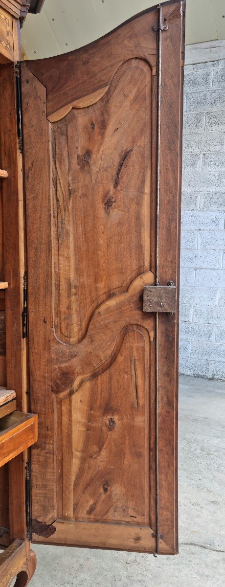 Provençal Walnut Wardrobe, Louis XV Period, 18th -photo-2