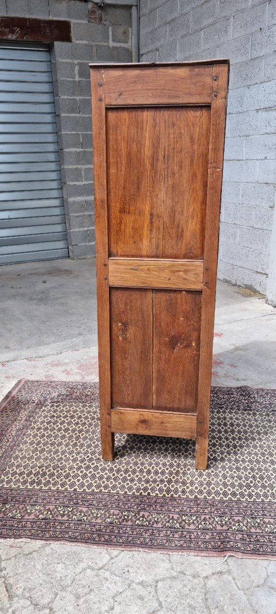 Louis XVI Period Light Oak Secretary, -photo-3