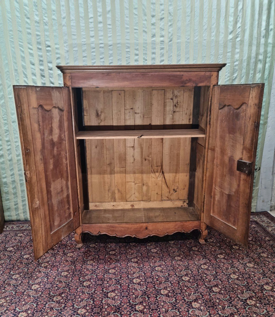 Cherrywood Cabinet Called "3/4", Louis XV Style, 18th Century -photo-4