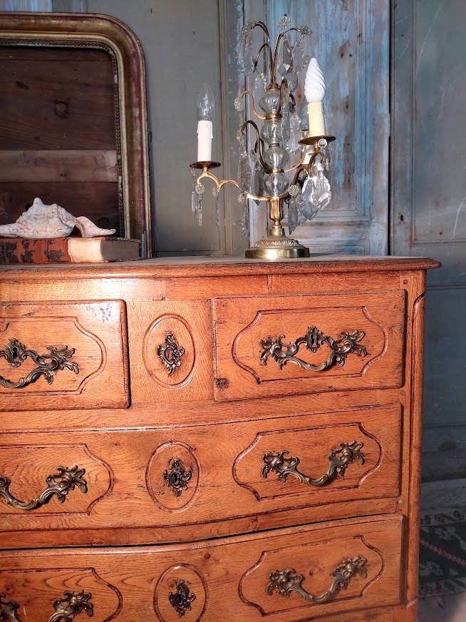 Petite Commode De Style Louis XIV-photo-3