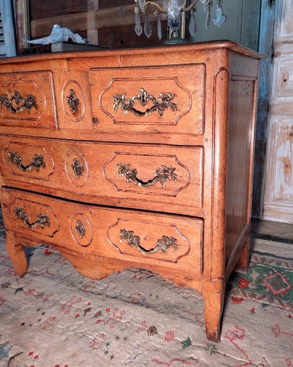 Petite Commode De Style Louis XIV-photo-4