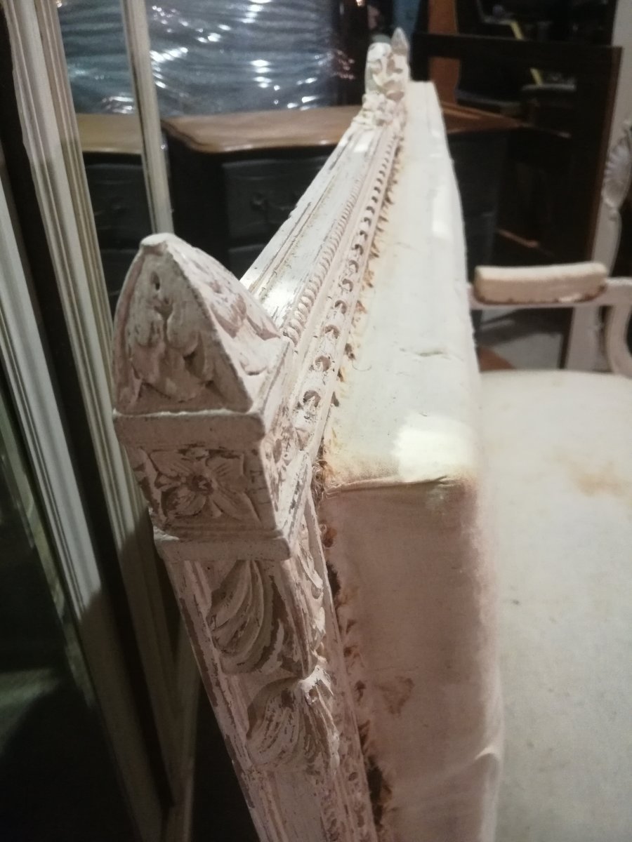 Louis XVI Style Bench-photo-4