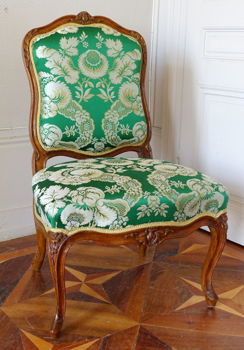 Etienne Meunier - Louis XV Period  Chair-photo-3