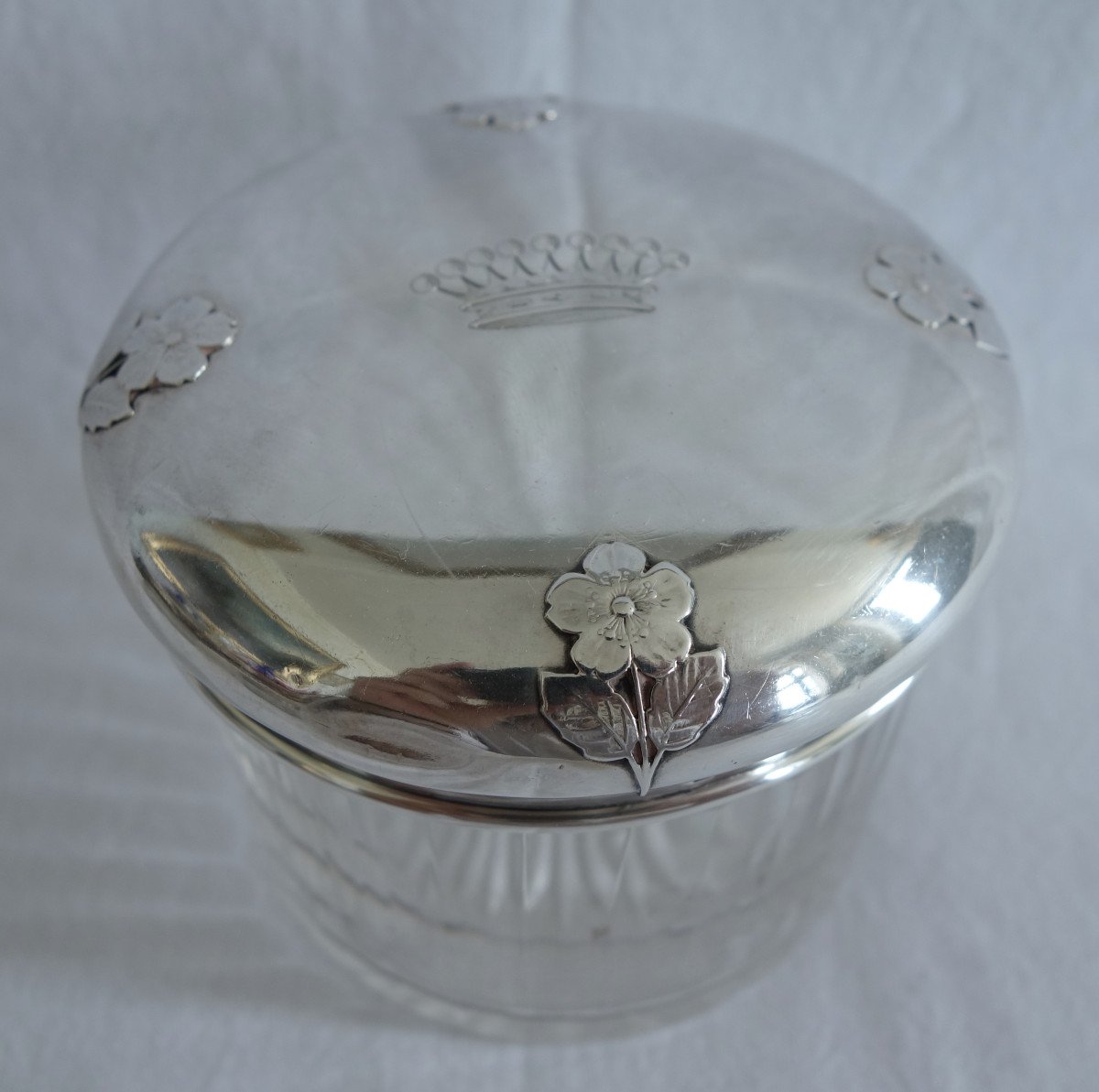 Count's Crown - Minerva Crystal & Silver Cufflink Box By Cardheilac-photo-2