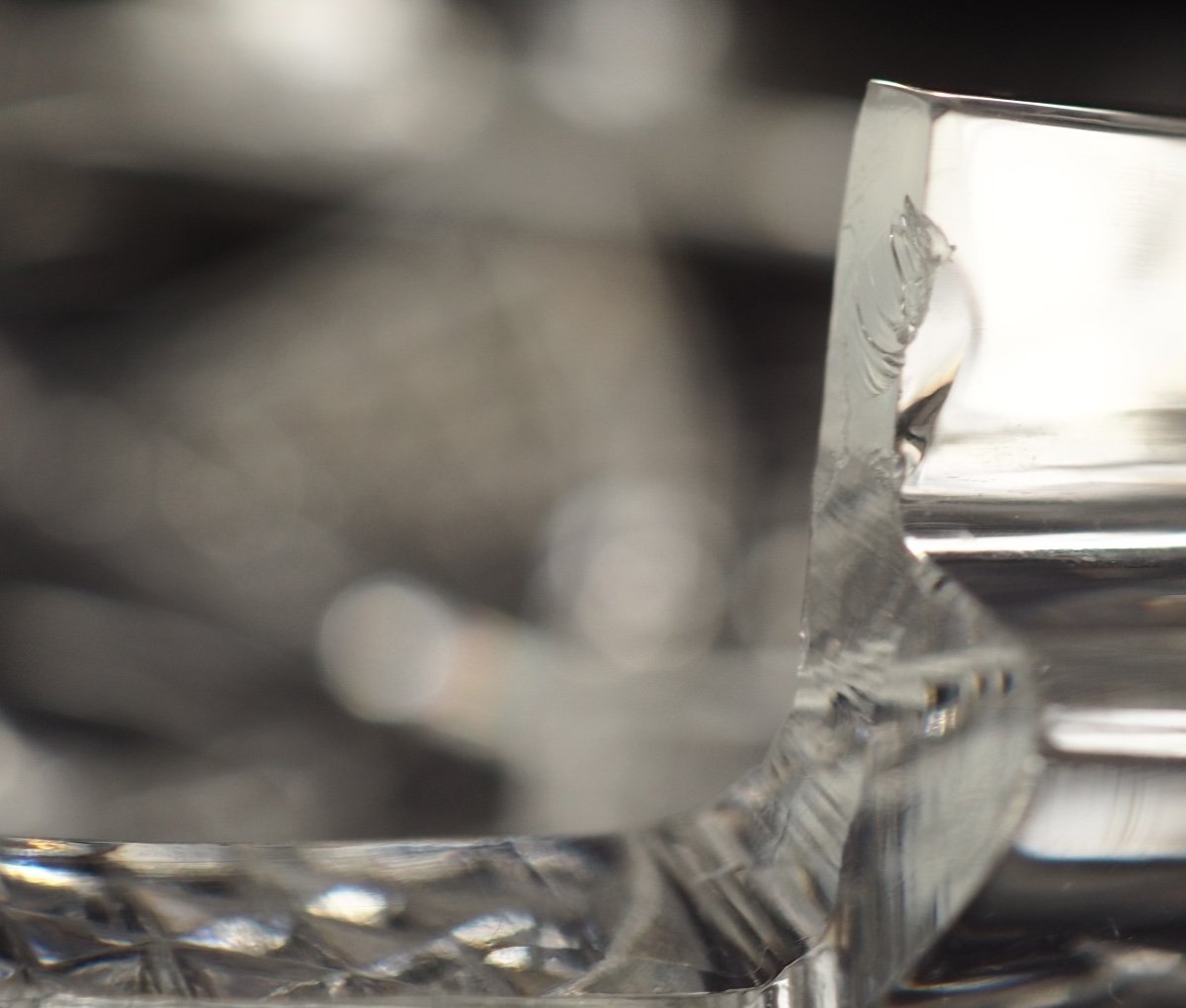 Large Baccarat Crystal Punch Serving Bowl Bol, Late 19th Century-photo-7