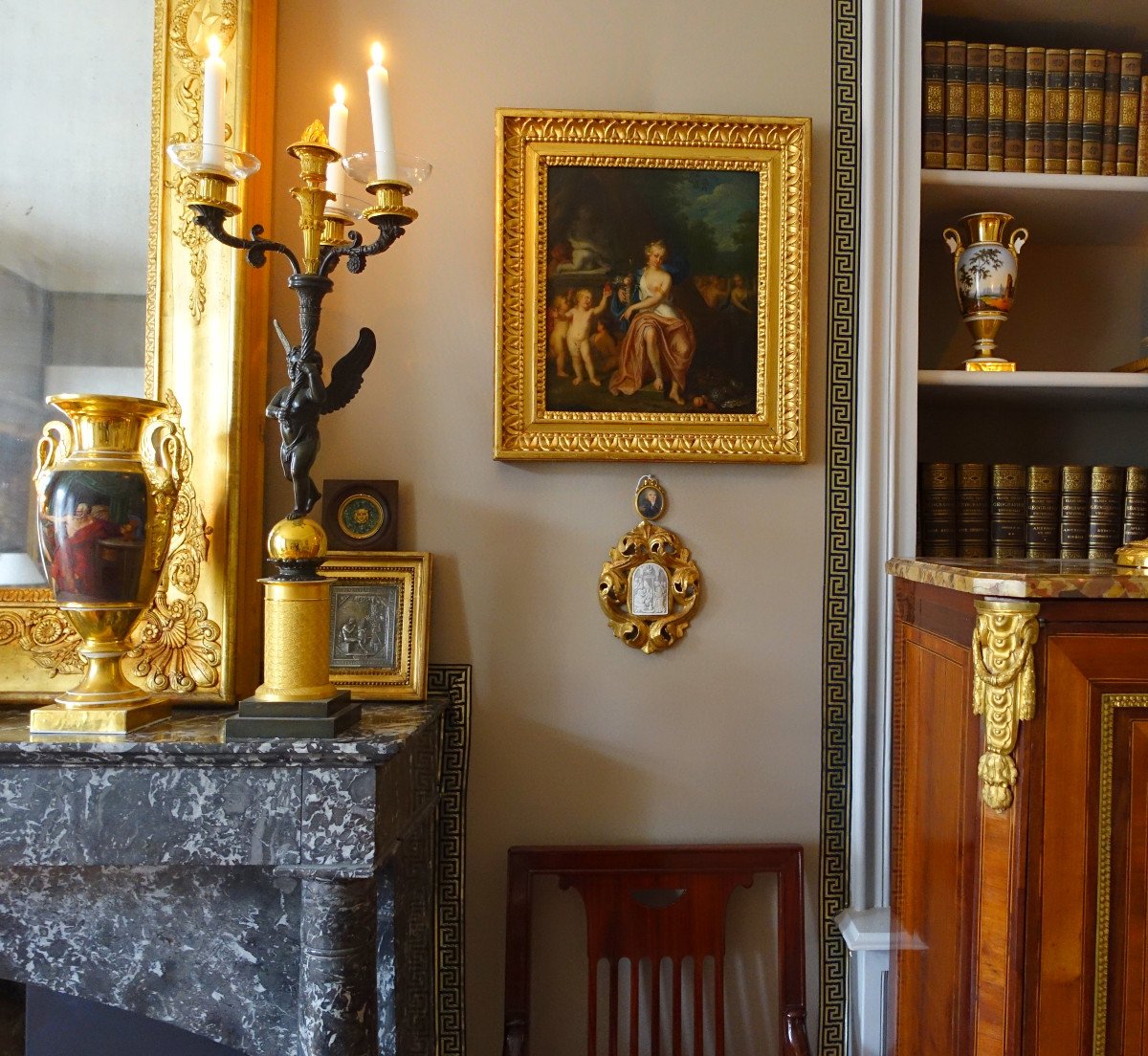 La Circonsition Du Christ, Camée 18e Sur Coquillage Cadre En Bois Doré - Souvenir Du Grand Tour-photo-4