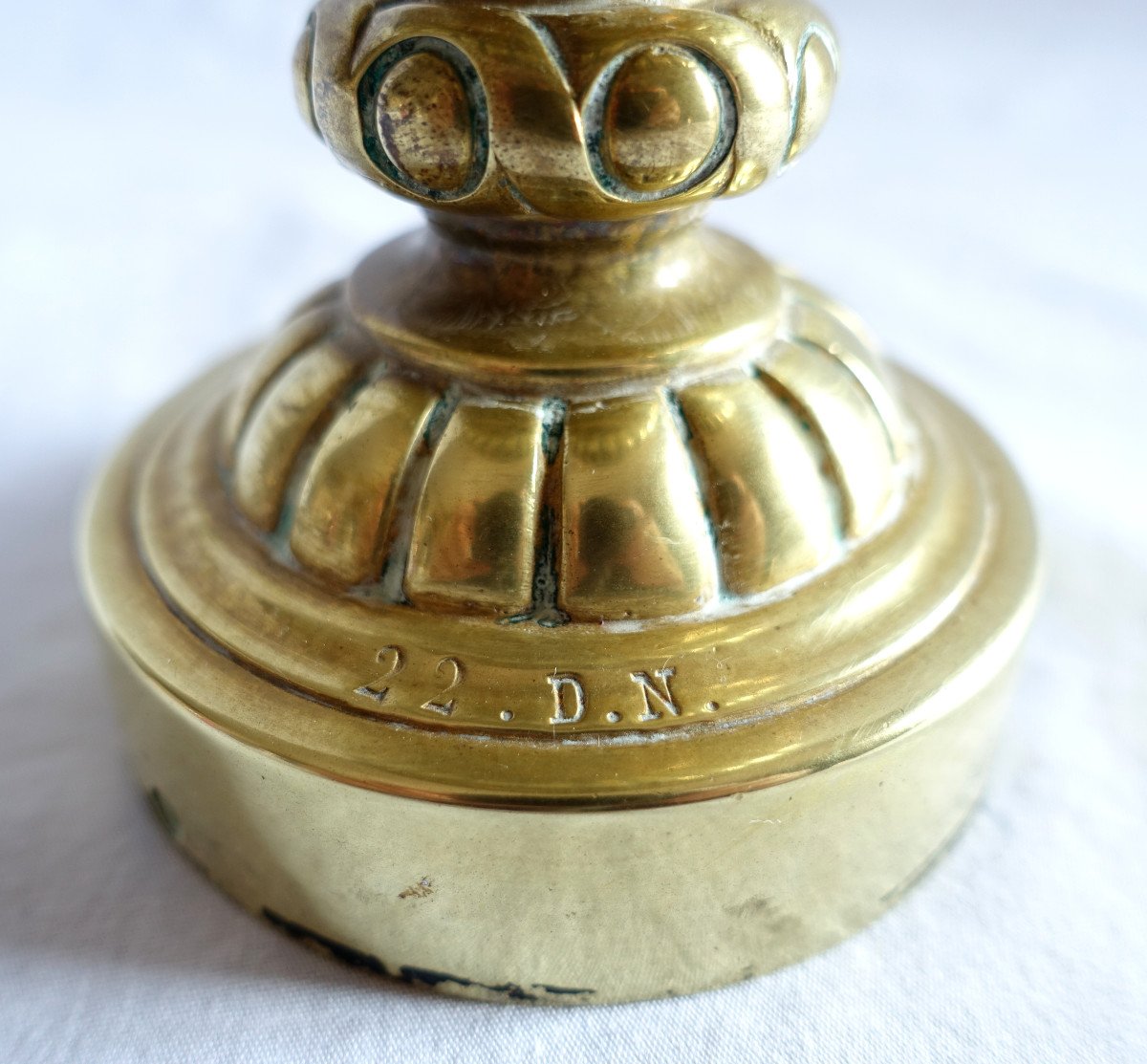 Bronze Castle Staircase Banister Ball - Louis XIV Style-photo-6