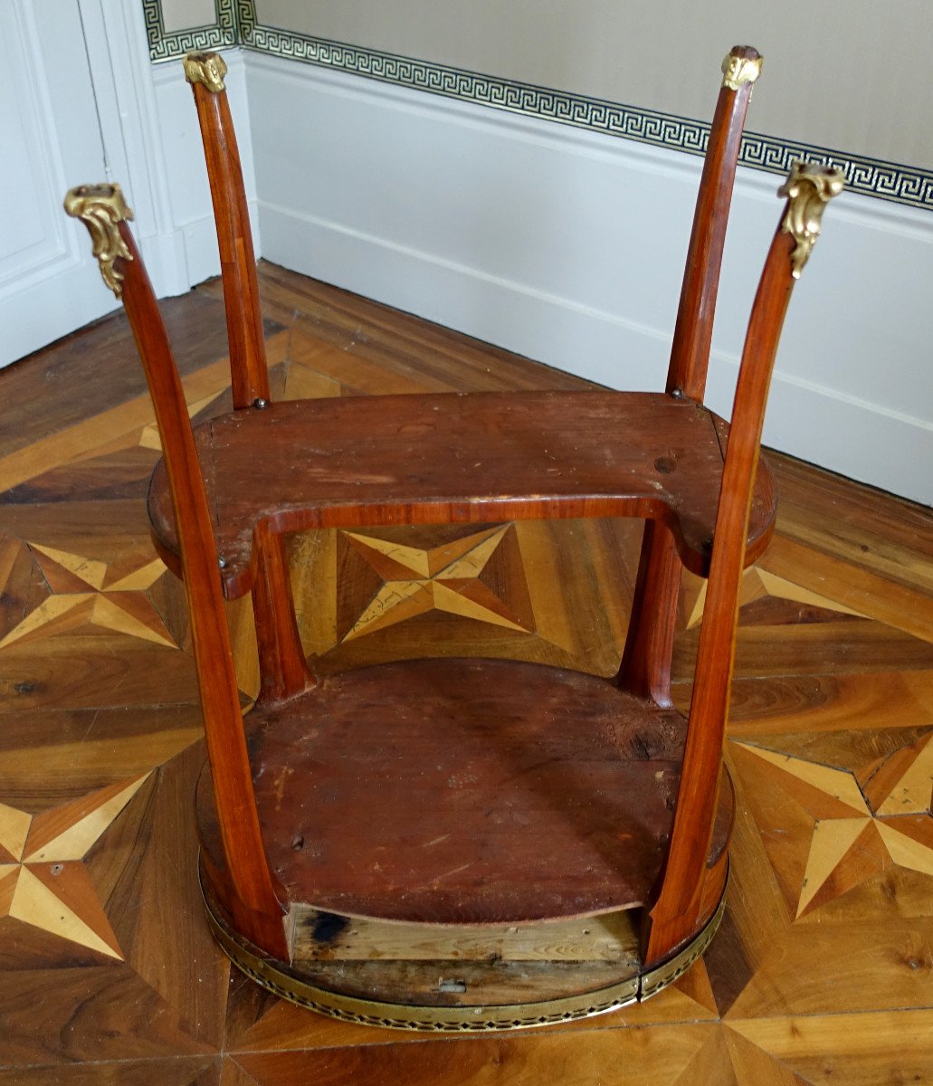 Rosewood Coffee Table, Signed Of Etienne Avril-photo-4