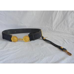 G&eacute;n&eacute;ral De l&#039;Arm&eacute;e Fran&ccedil;aise - Ceinture, Ceinturon De Grande Tenue d&#039;Officier 3e R&eacute;publique