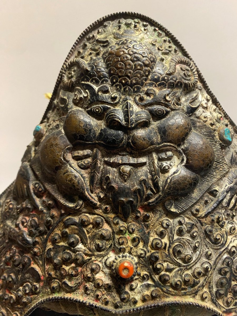 Buddhist Ceremonial Headdress / Crown -photo-3