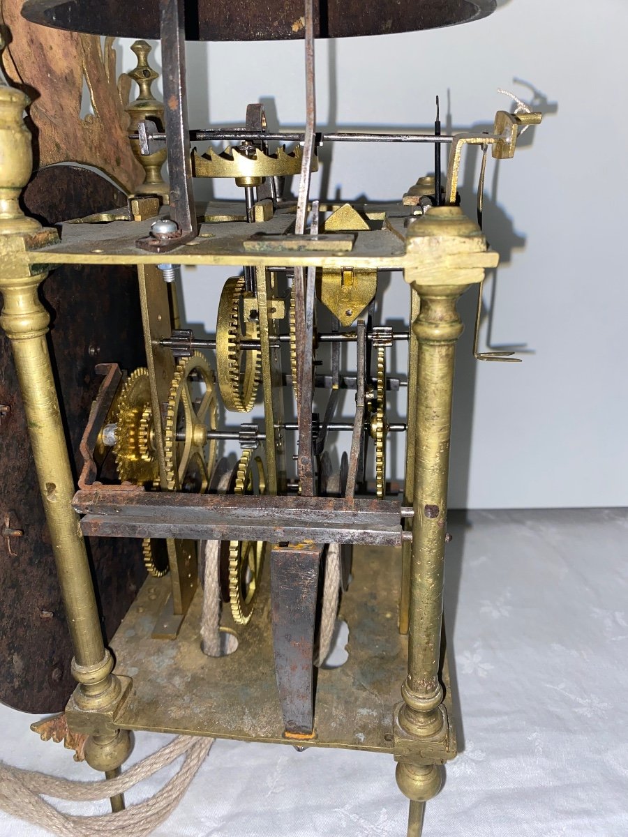 Louis XIV Lantern Movement With Or Without Its Case / Longcase Clock -photo-5