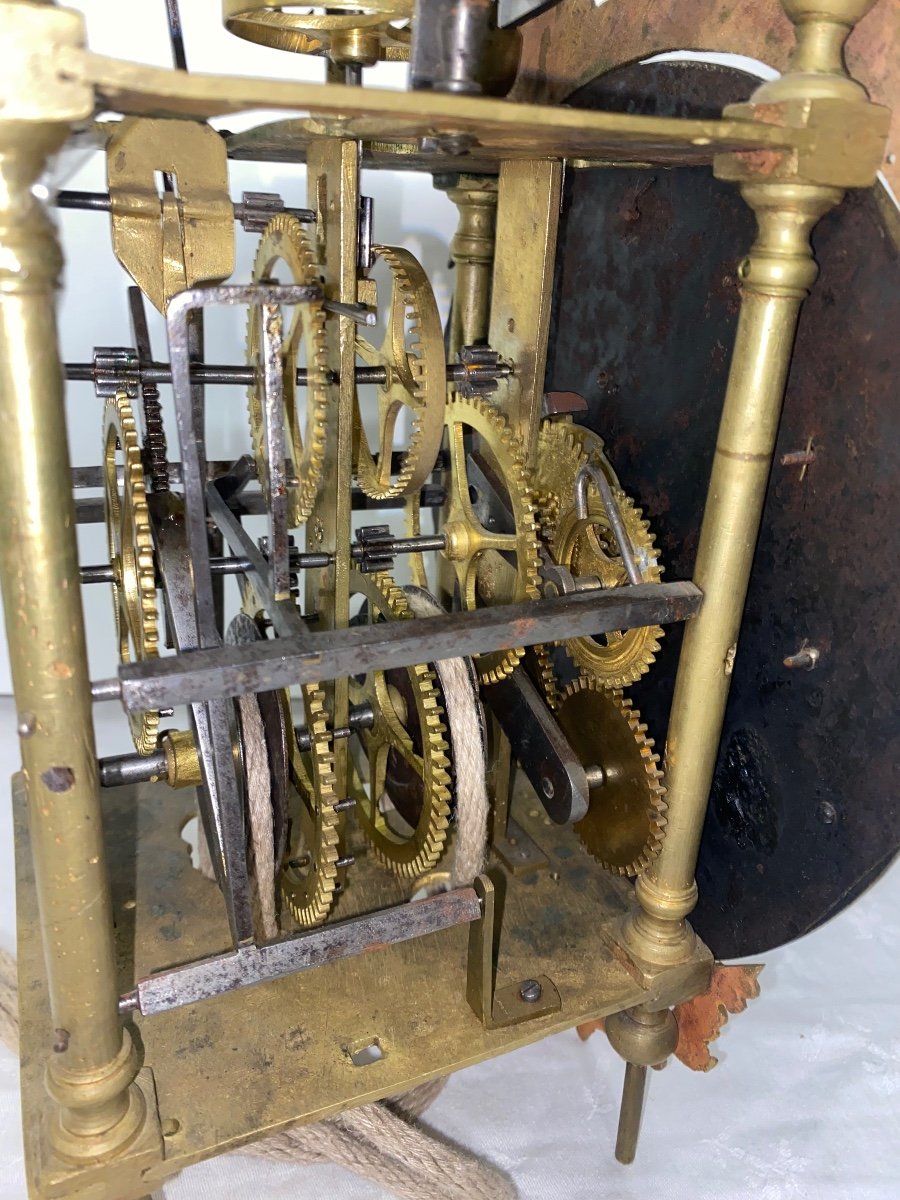 Louis XIV Lantern Movement With Or Without Its Case / Longcase Clock -photo-6