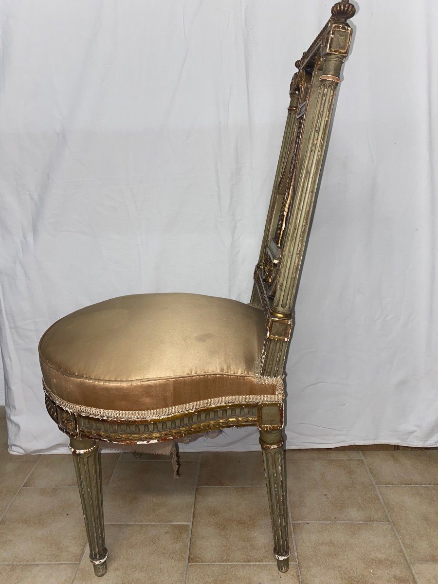 Pair Of Lyre Style Lxvi Chairs -photo-5