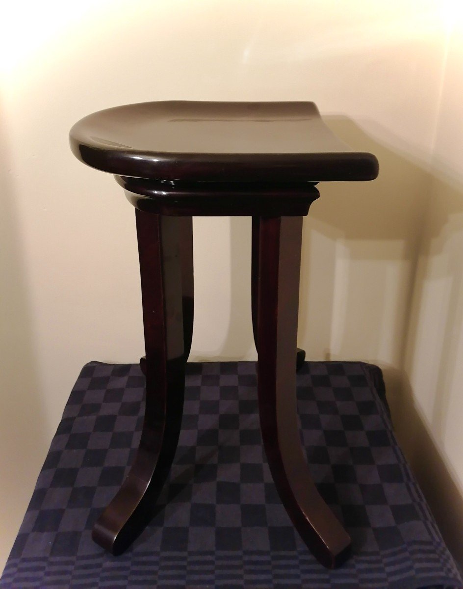 Tabouret  Autrichien Vers 1900.-photo-2