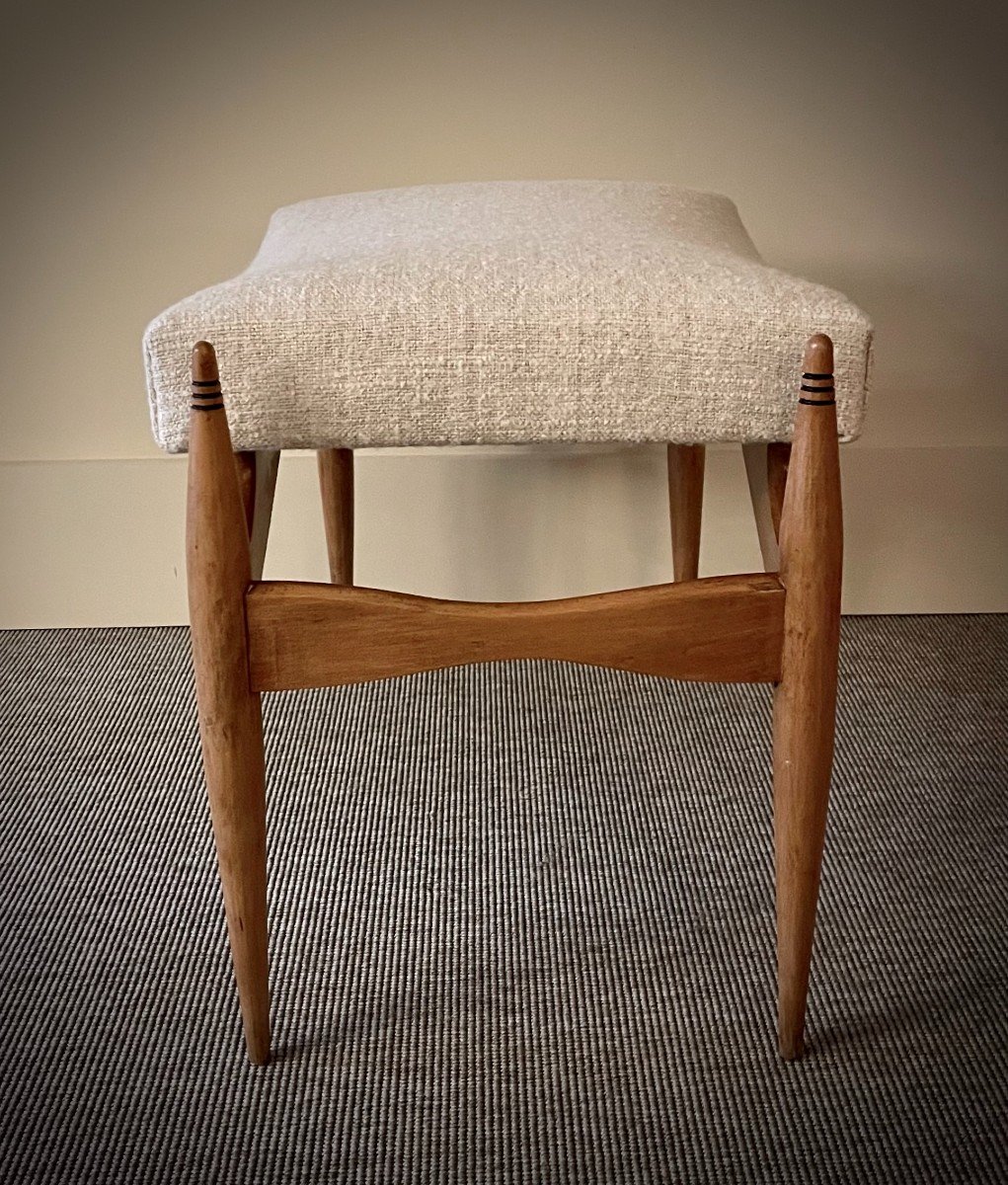 Pair Of 20th Century Scandinavian Stools-photo-4