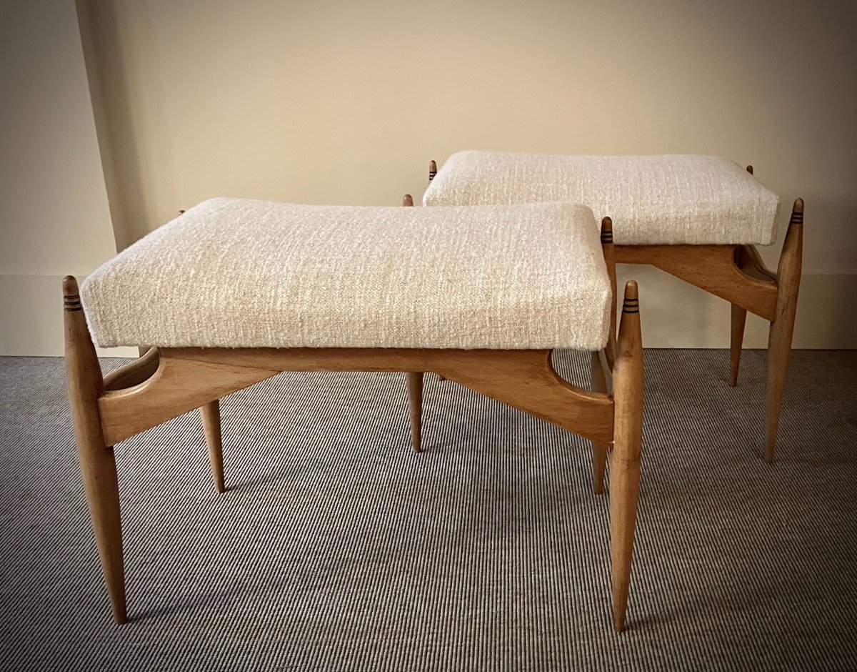 Pair Of 20th Century Scandinavian Stools