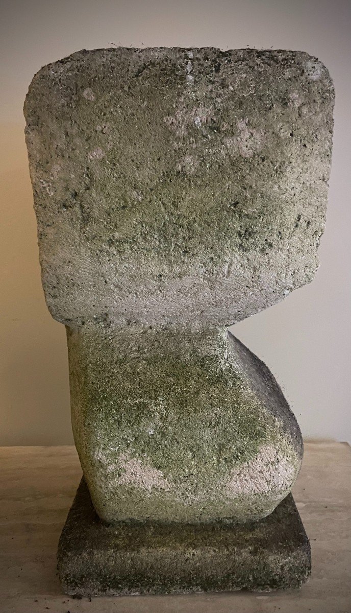 Sculpture "Tête" 1960.-photo-4