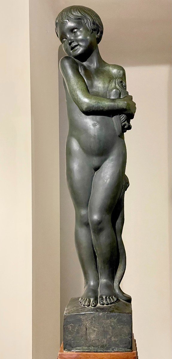 Sculpture Antonio Cloza. Bronze.