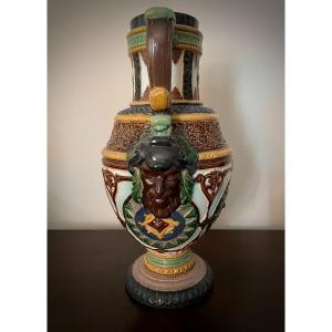 Majolica Pitcher.