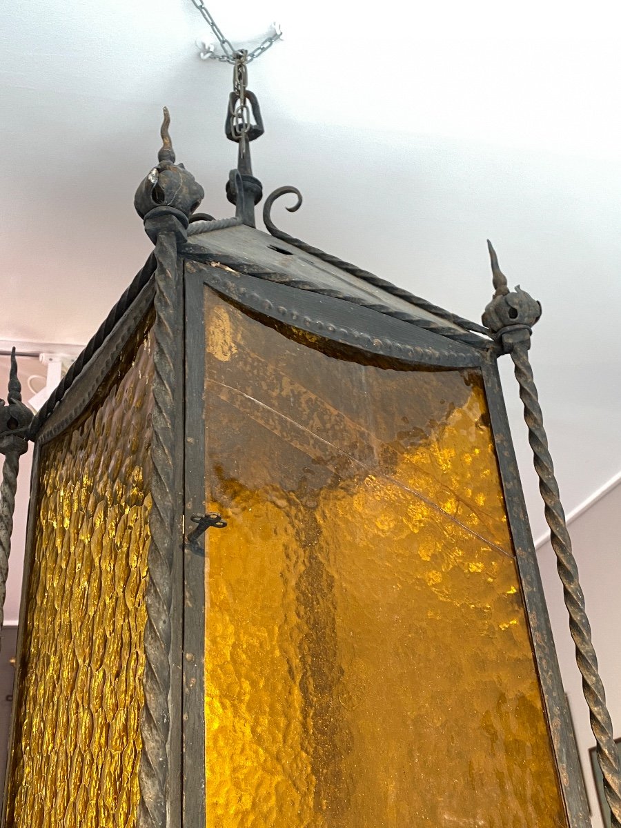 Wrought Iron Lantern-photo-3