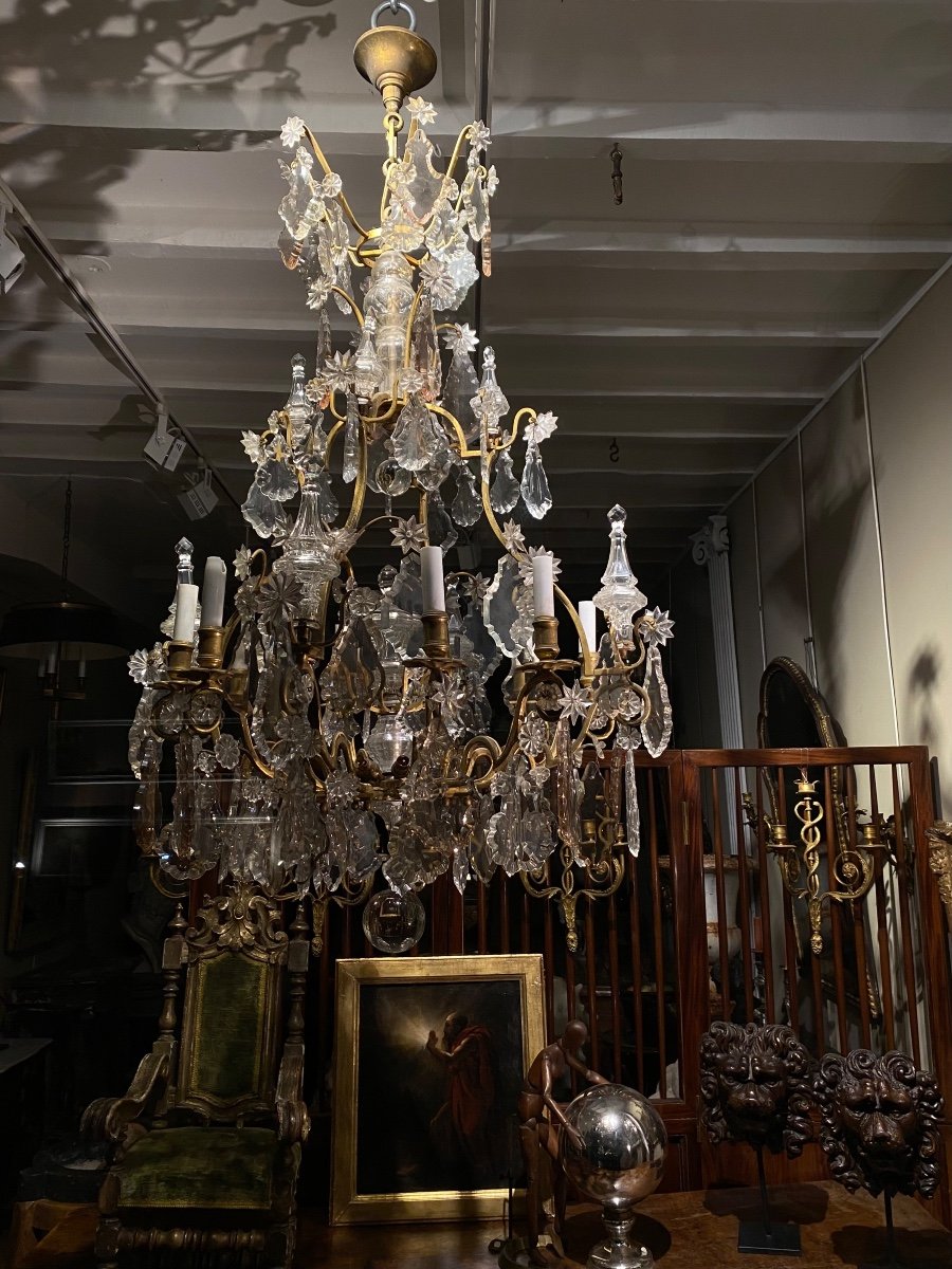 Large Cage Chandelier -photo-2