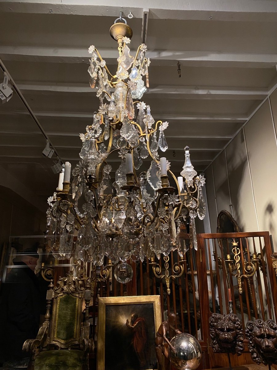 Large Cage Chandelier -photo-3