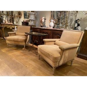 Pair Of Carlhian Armchairs