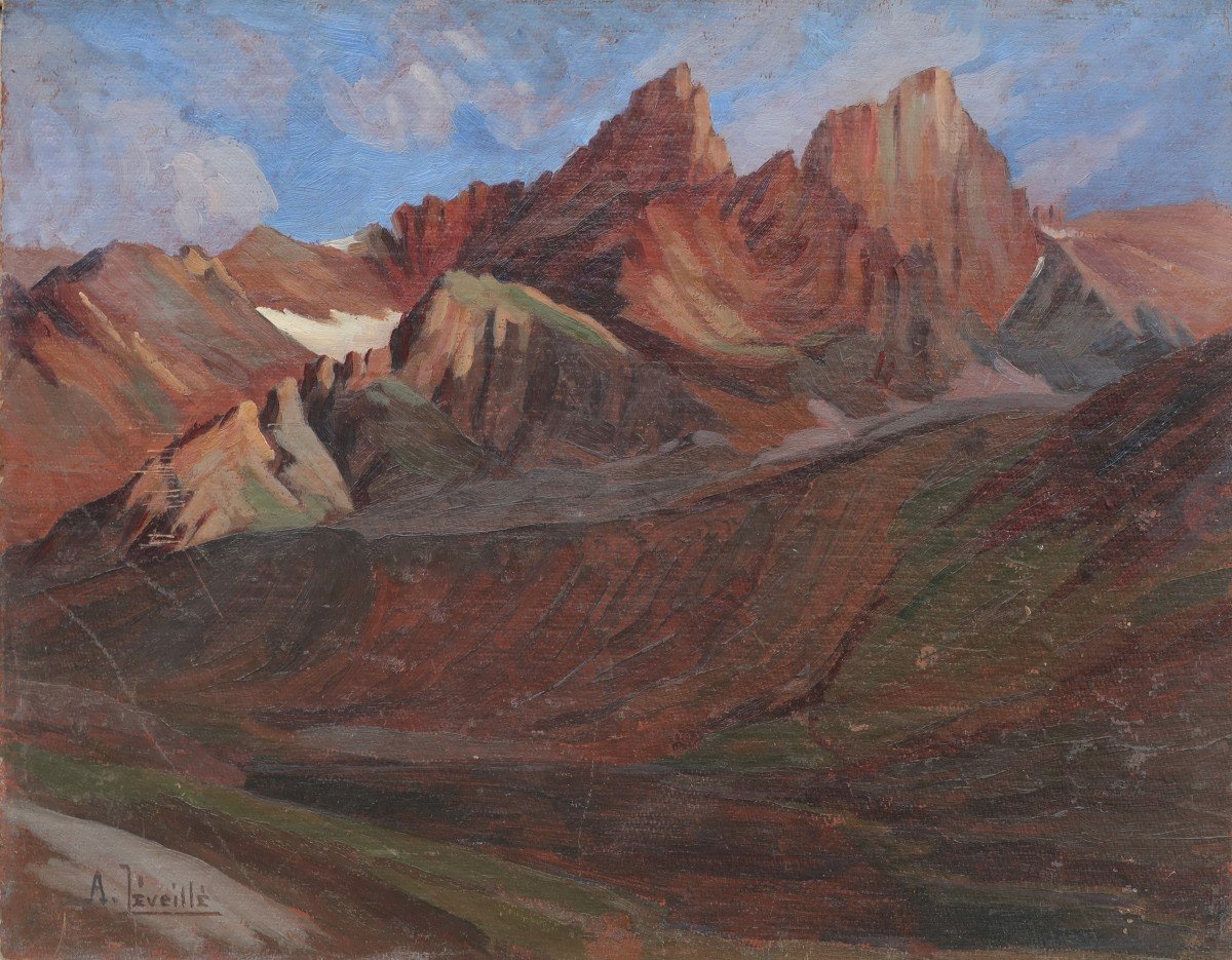 André Leveillé (1880-1963) - Mountain Landscape